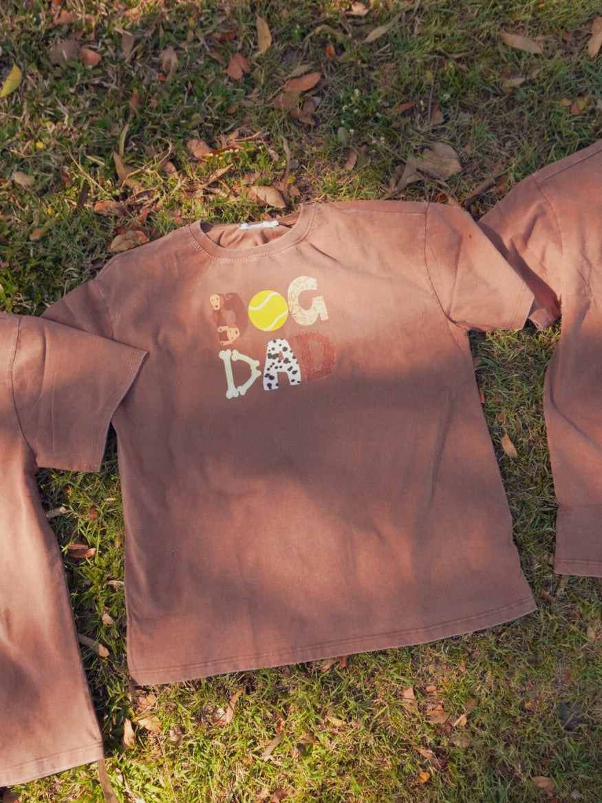 Dog Dad Oversized Tee