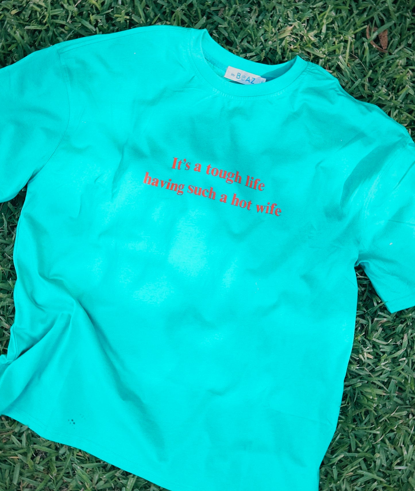 It's a tough life having such a hot wife (green)