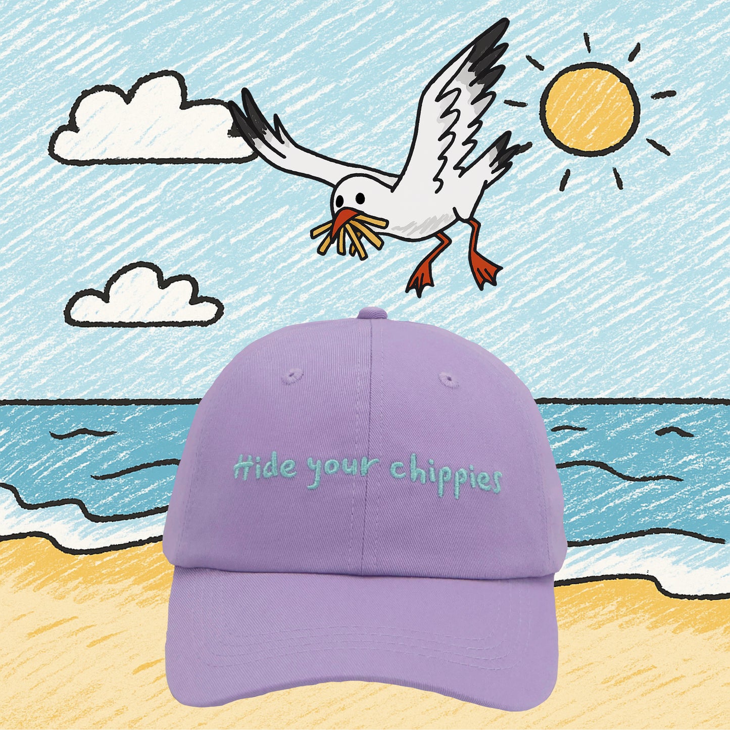 Hide your chippies cap (adults)