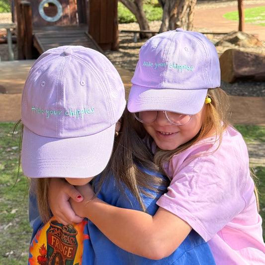 Hide your chippies cap (1x adults + 1x kids)