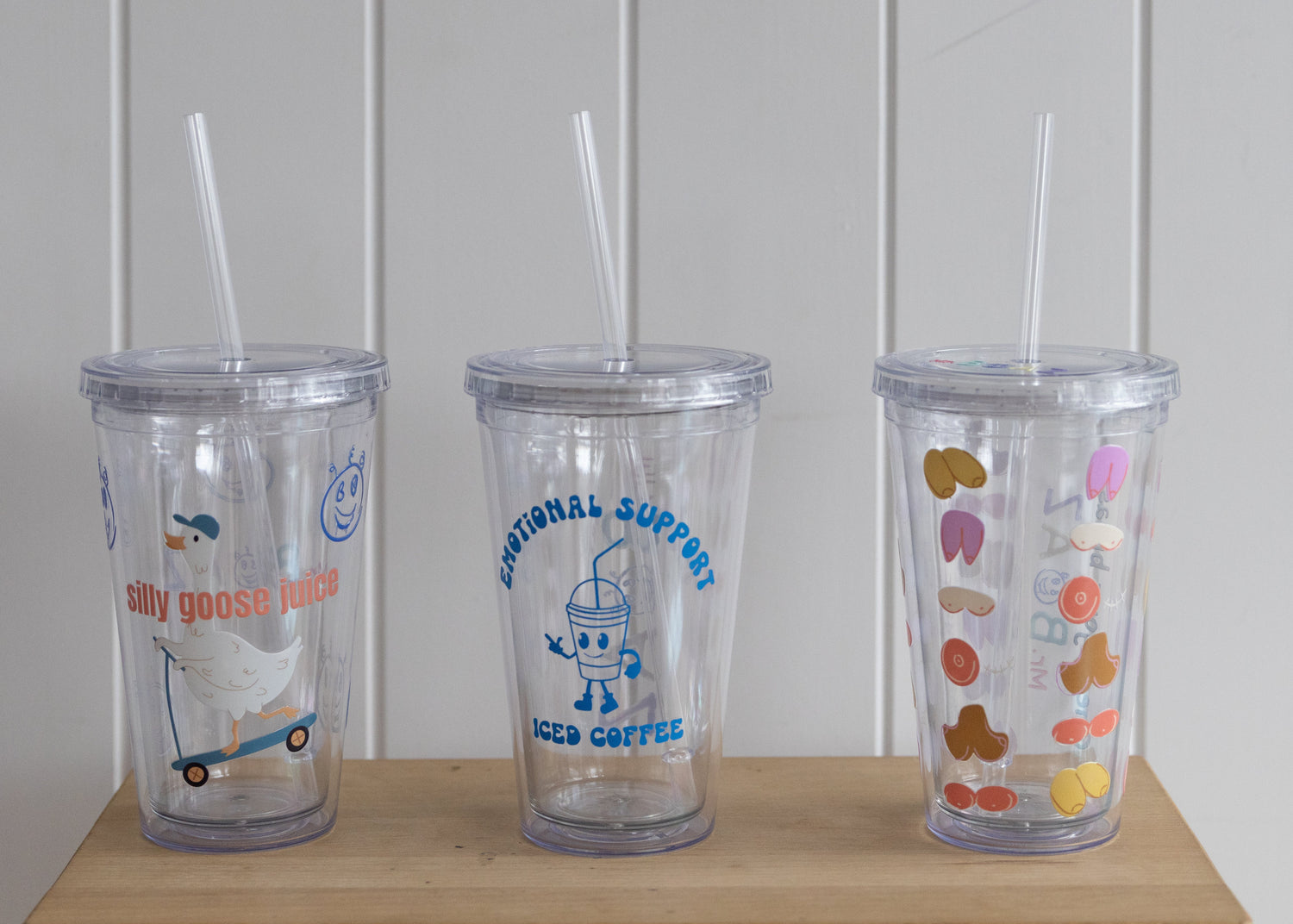Ice coffee cups