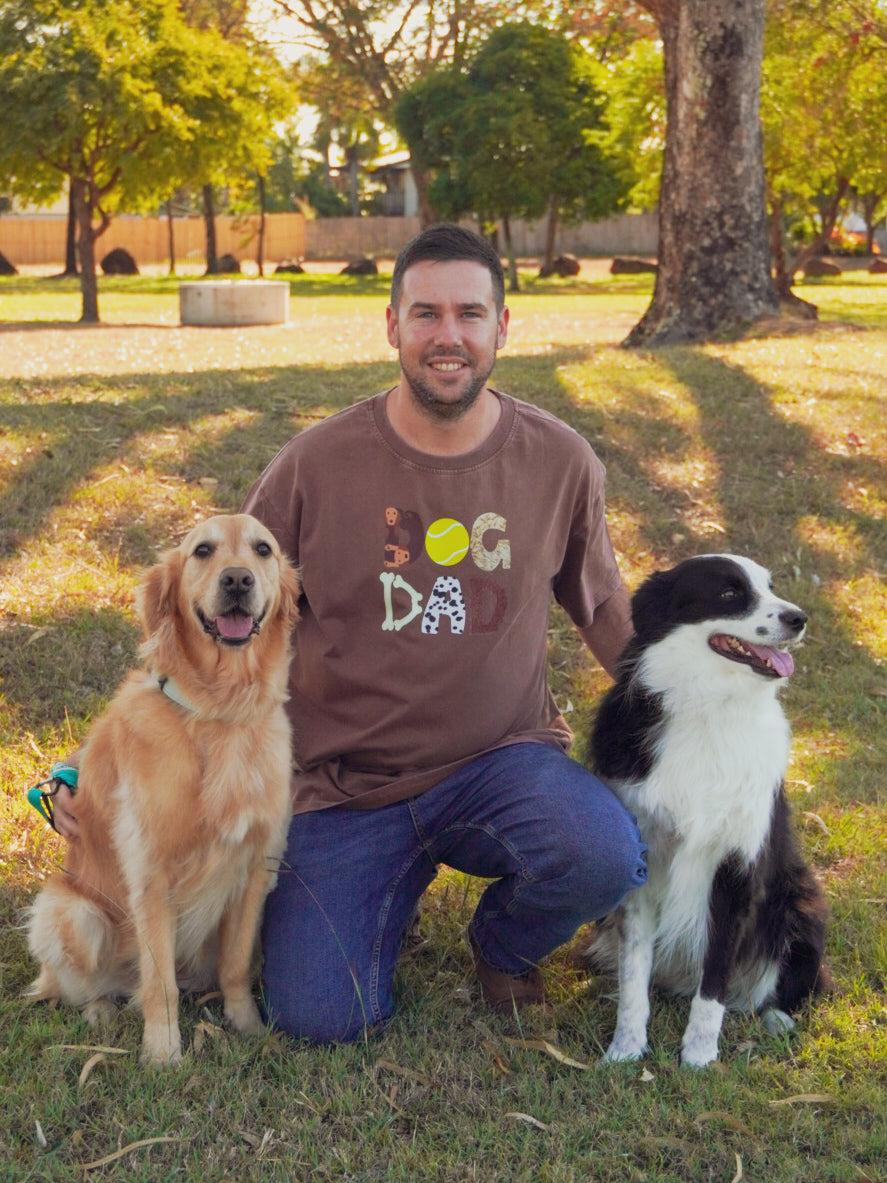 Dog Dad Oversized Tee