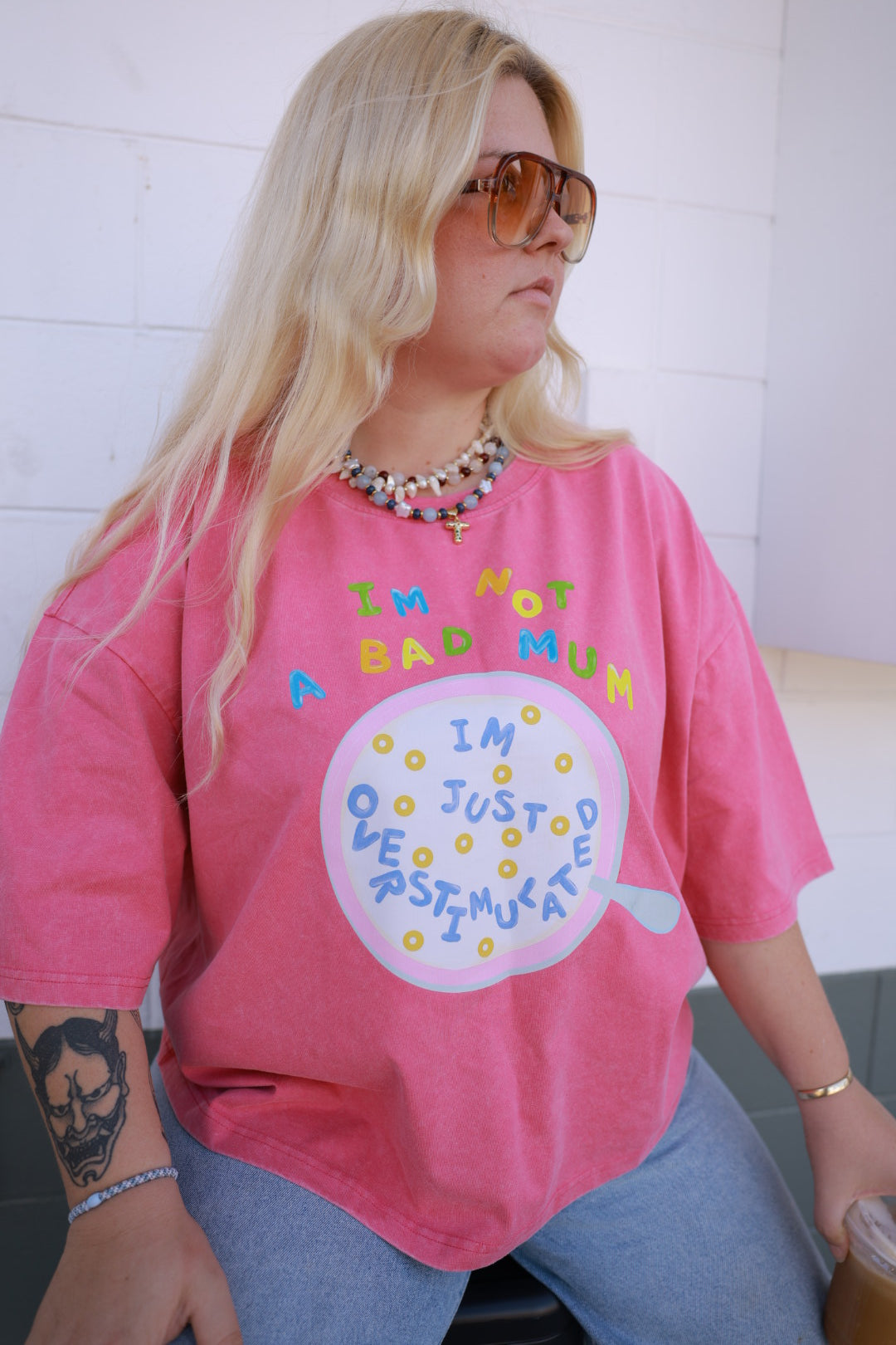 PREORDER Overstimulated Mum Tee