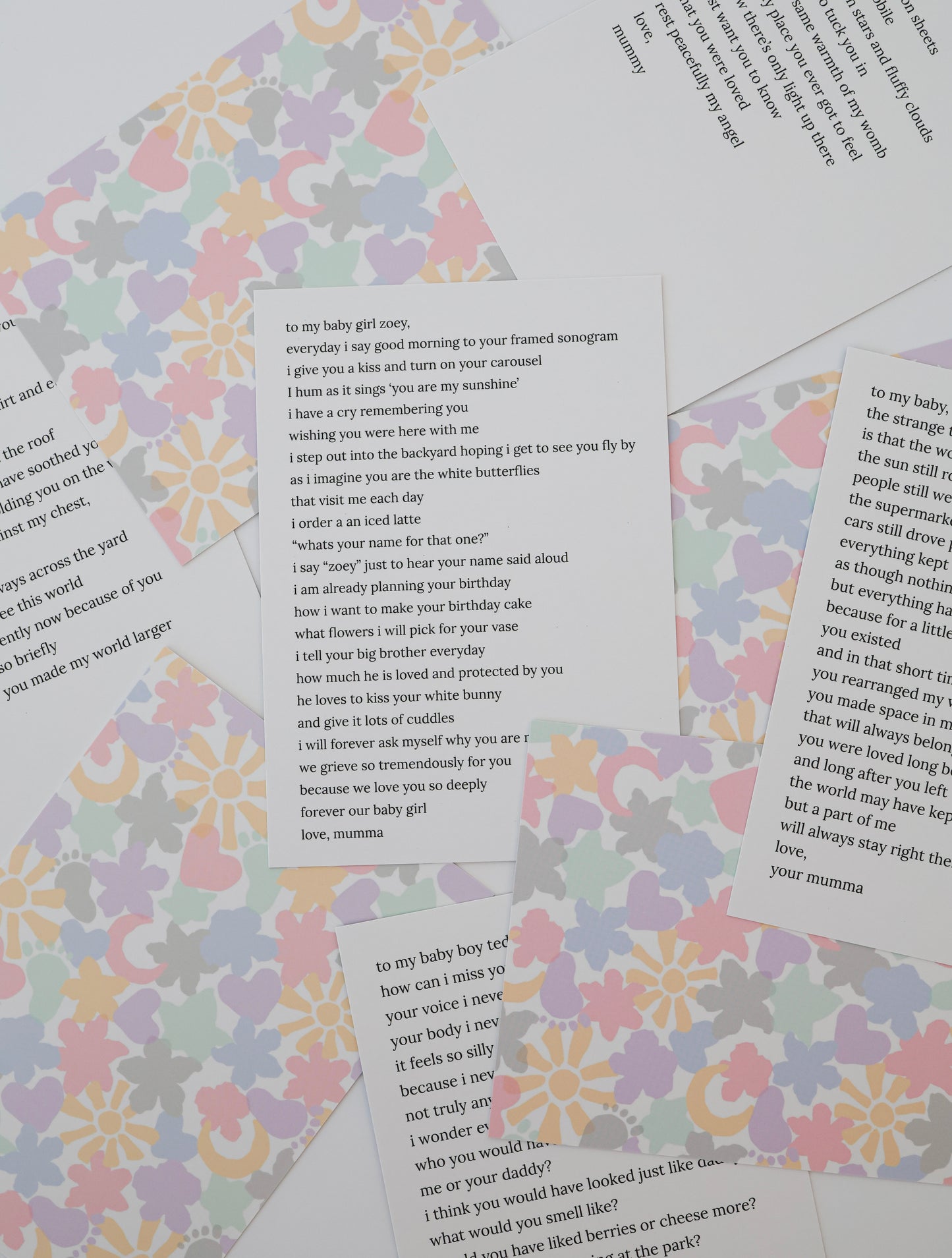 Pregnancy Loss Care Cards