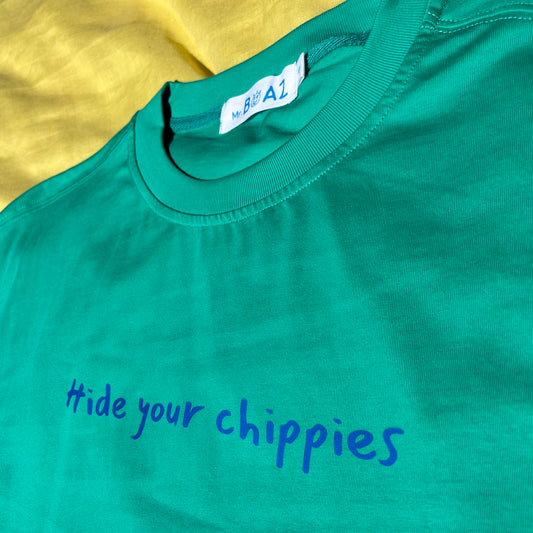 Hide your chippies (blue)