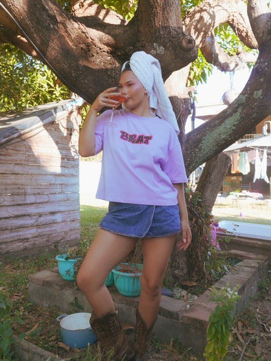 Brat Adults Oversized Tee