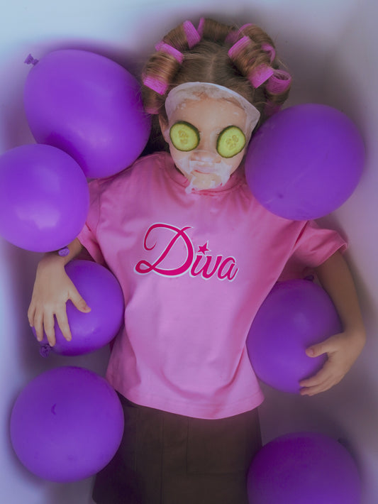 Diva Kids Oversized Tee