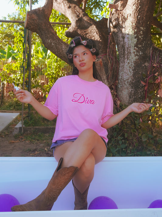 Diva Adults Oversized Tee