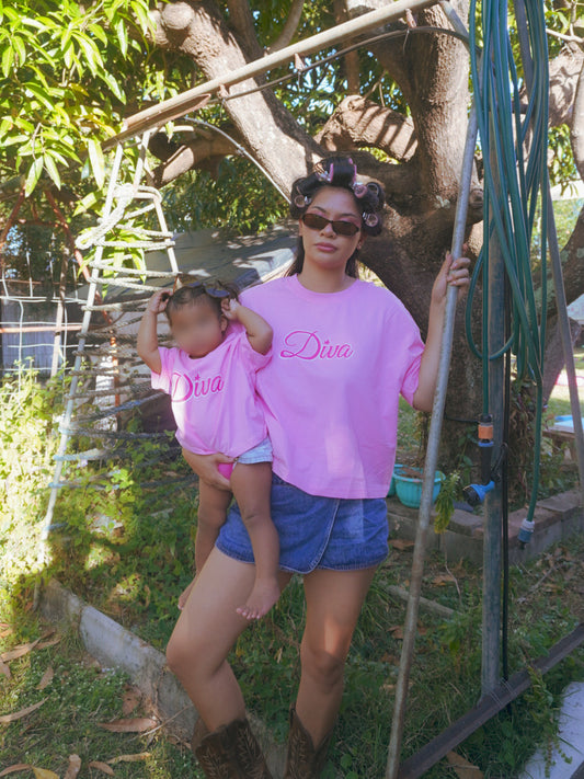 Diva Adults Oversized Tee