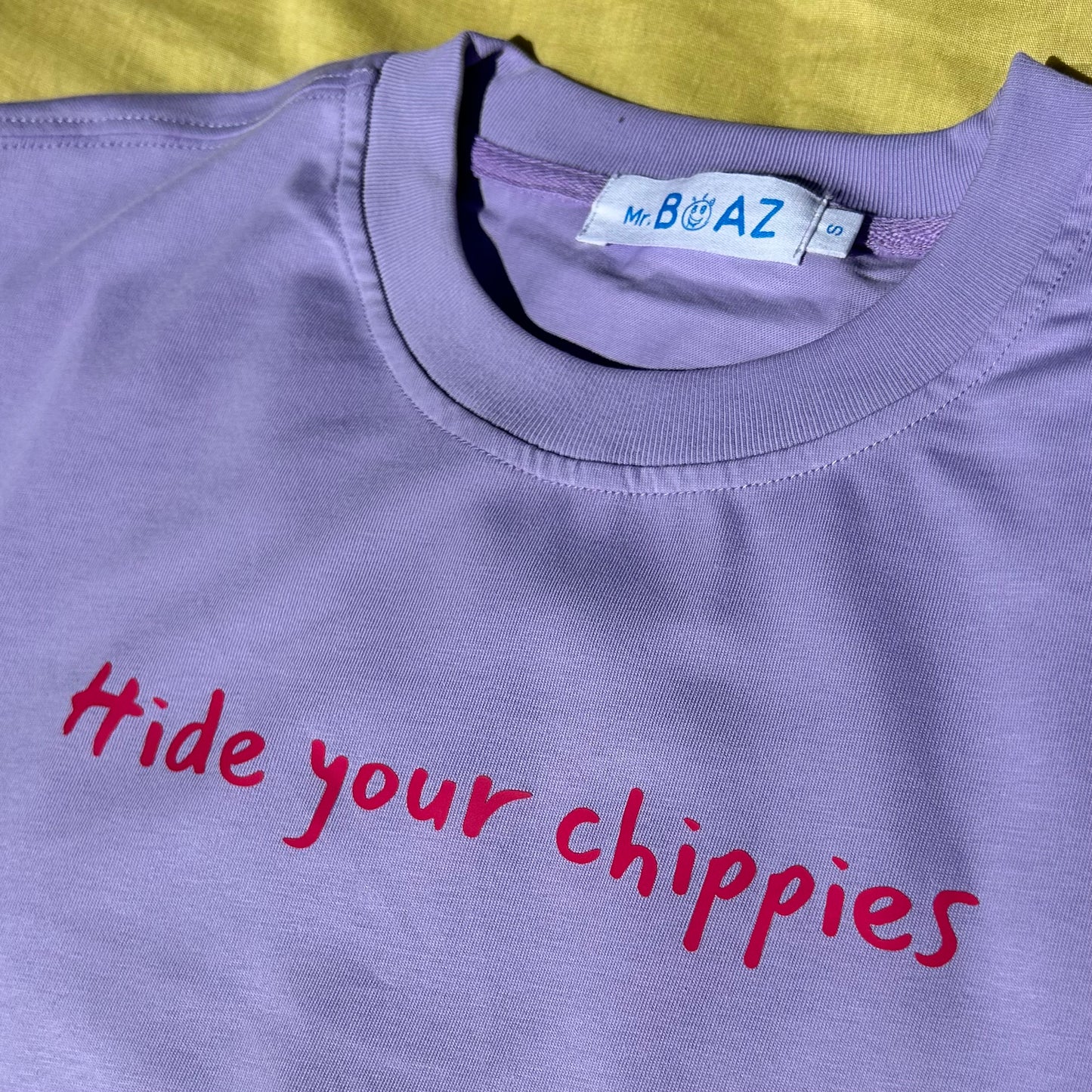 Hide your chippies (pink)