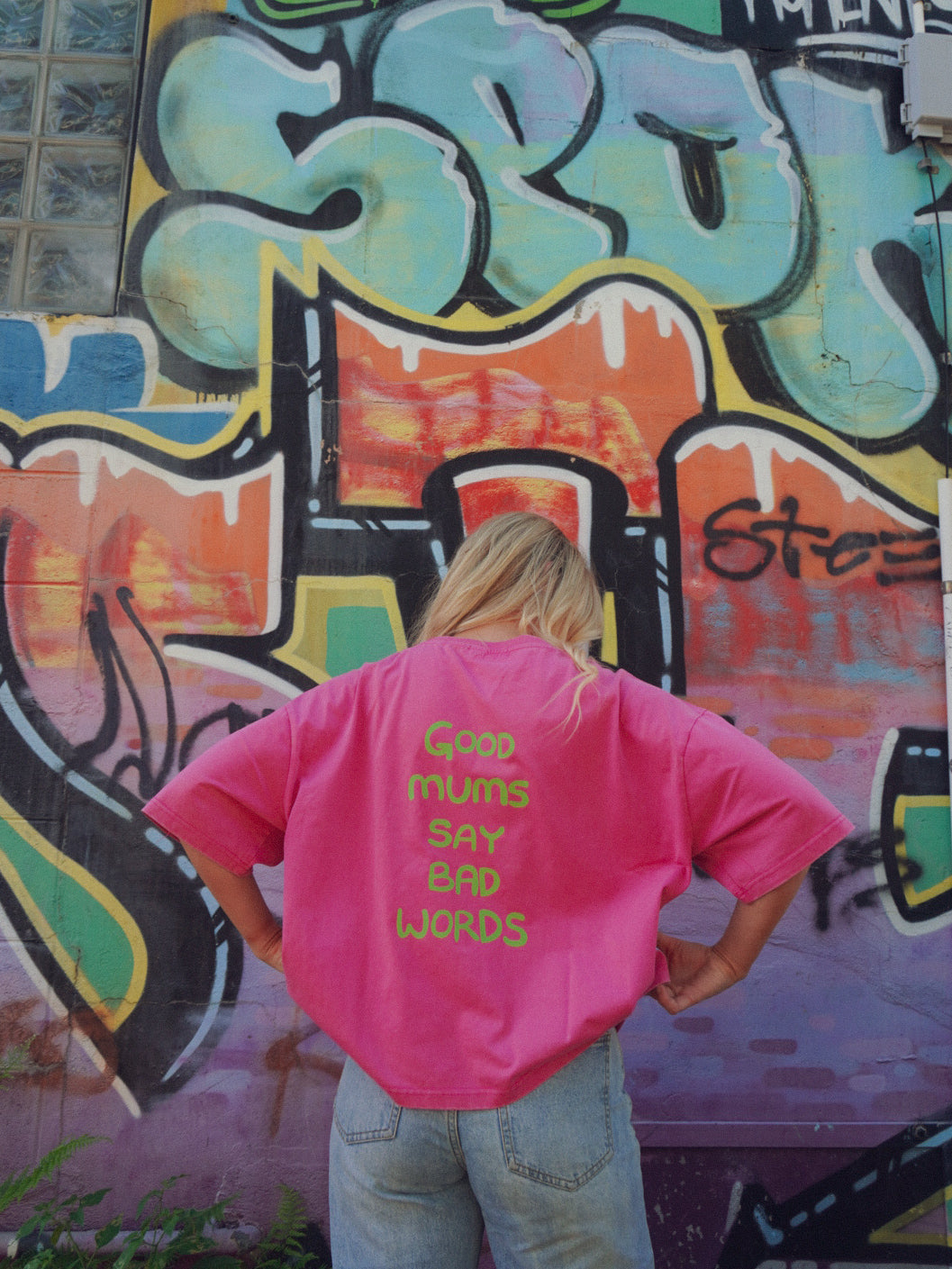 Good Mums Say Bad Words Tee