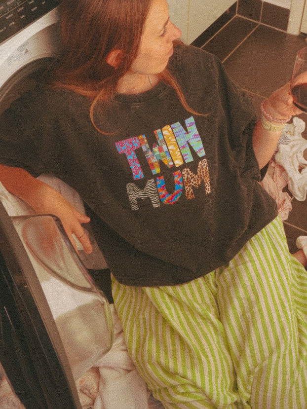 Twin Mum Oversized Tee