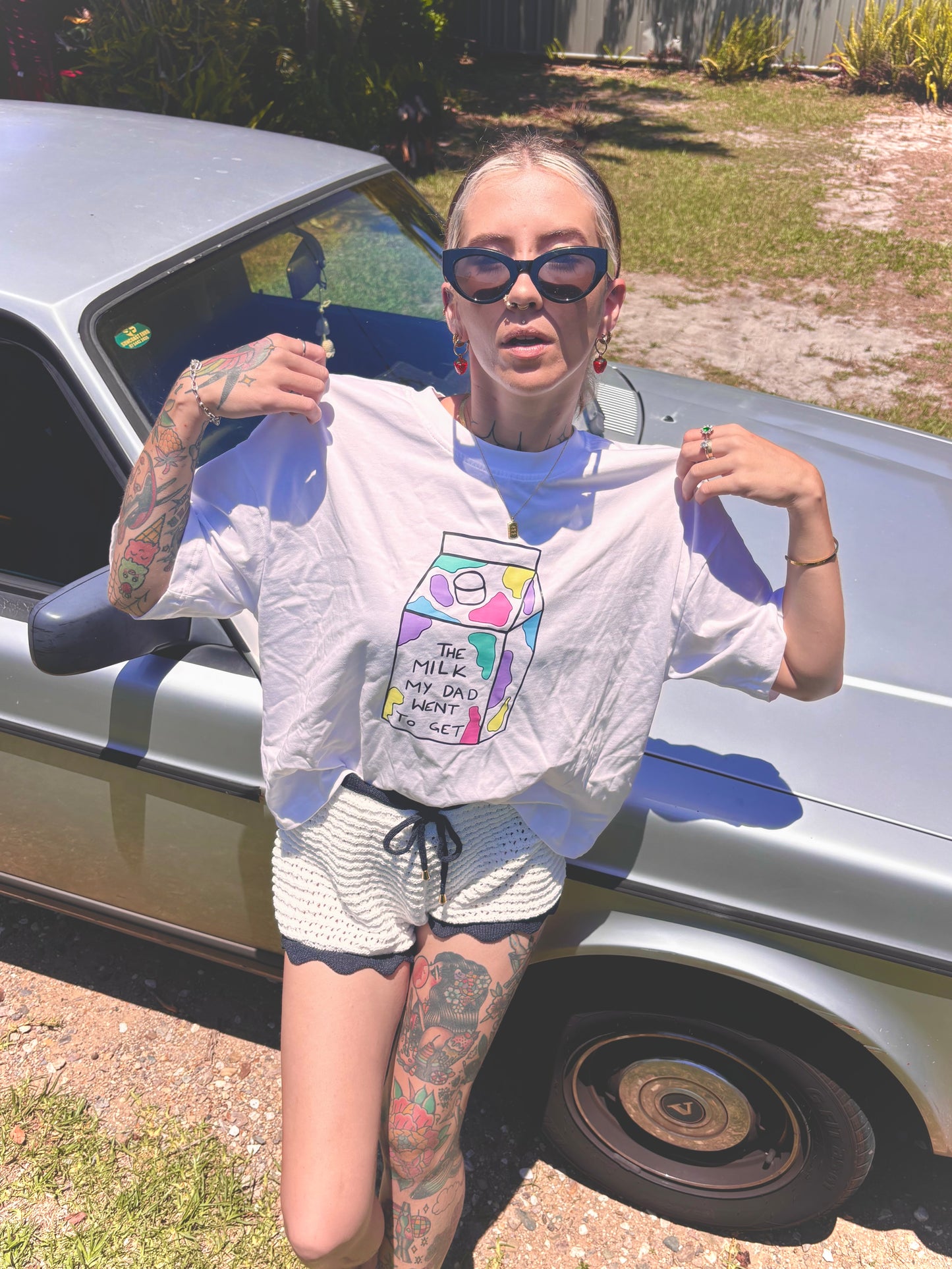 Dad went to get milk