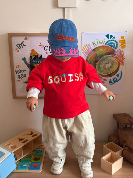 Squish Oversized Kids Tee