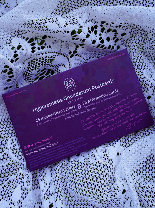 Hyperemesis Gravidarum Postcards