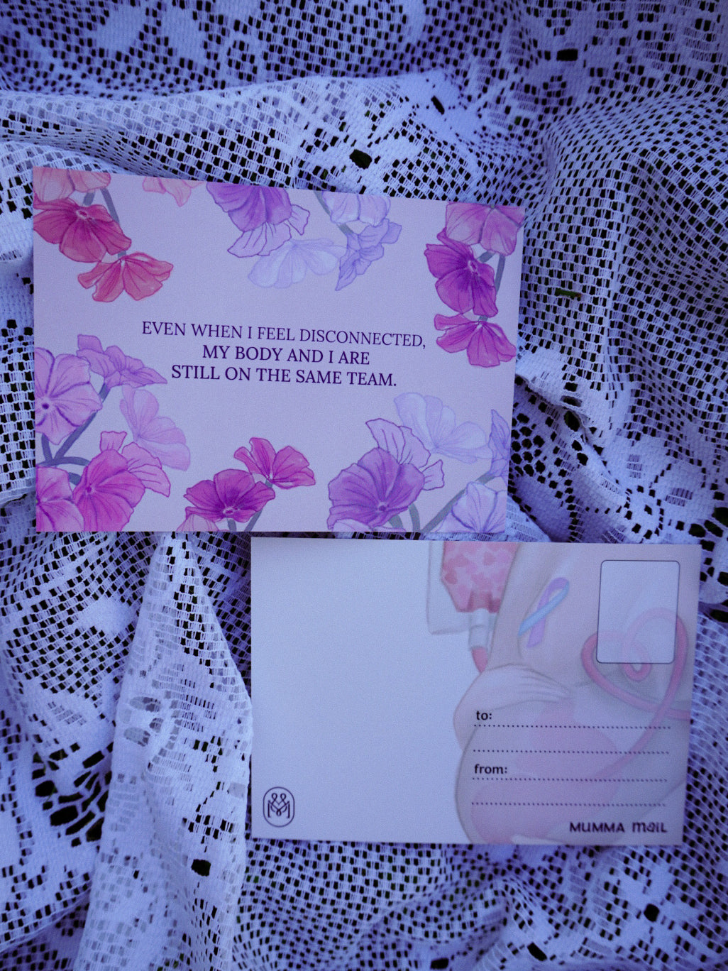 Hyperemesis Gravidarum Postcards