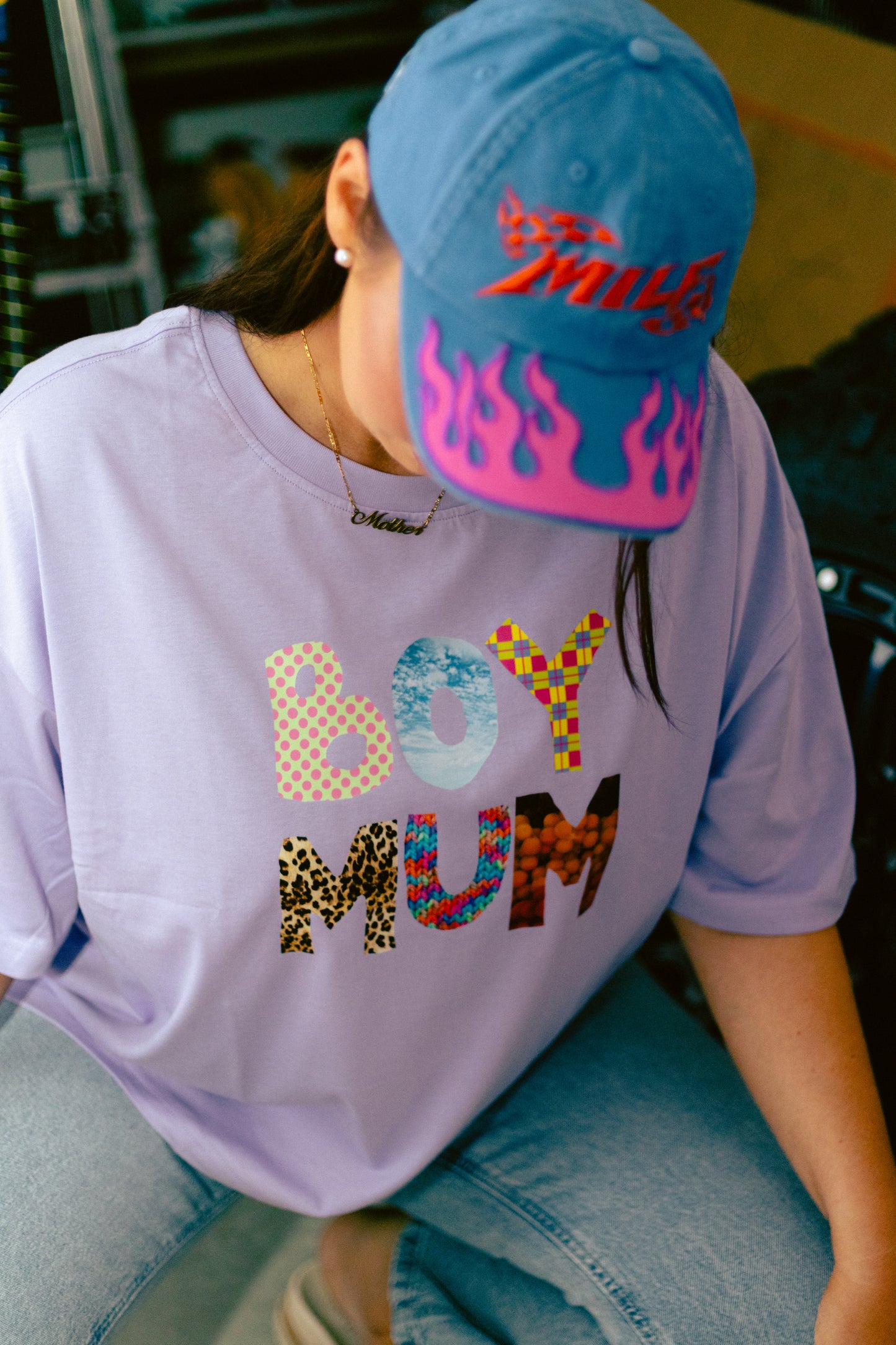 Boy Mum Oversized Tee