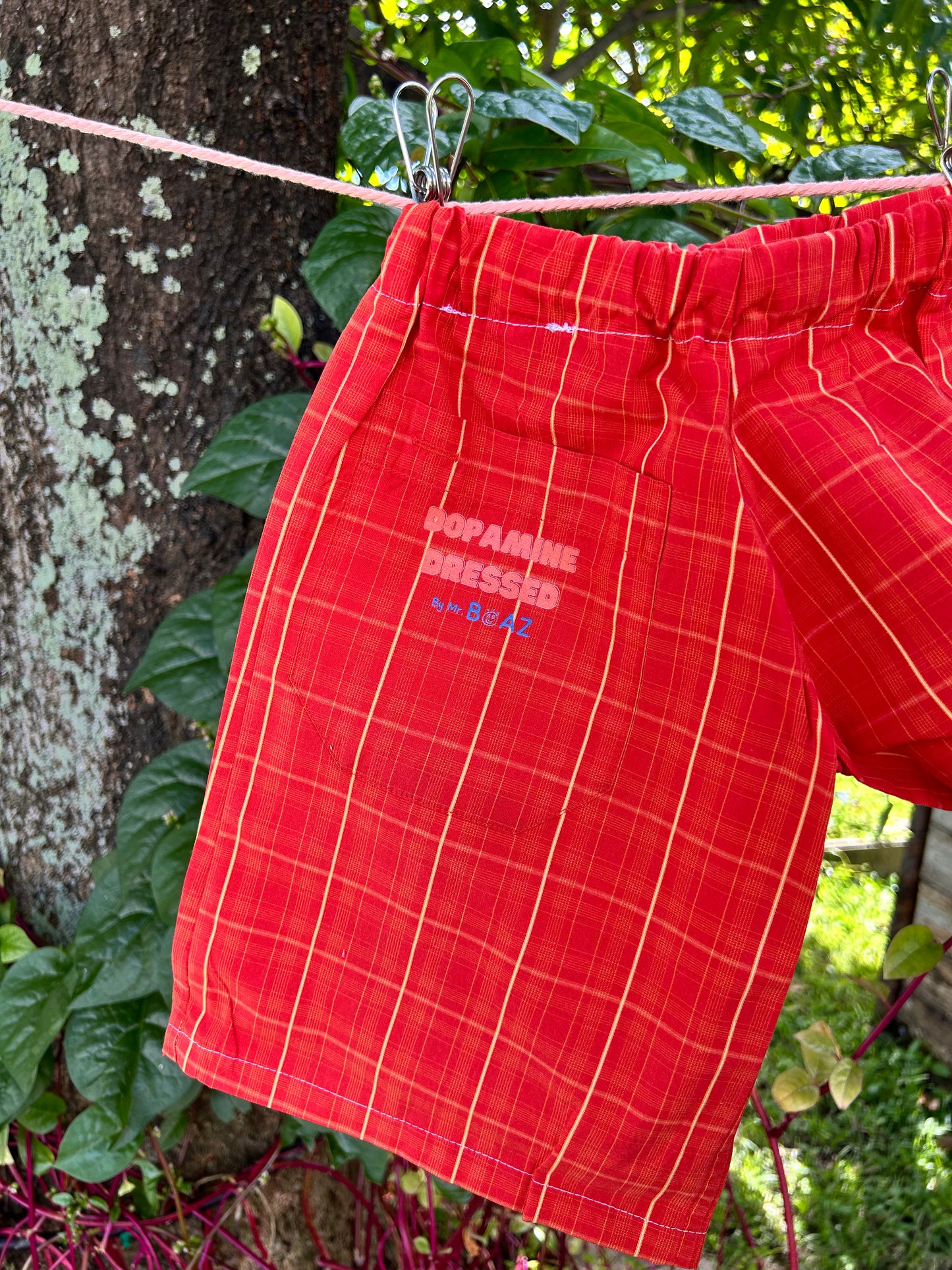 Red hot pant