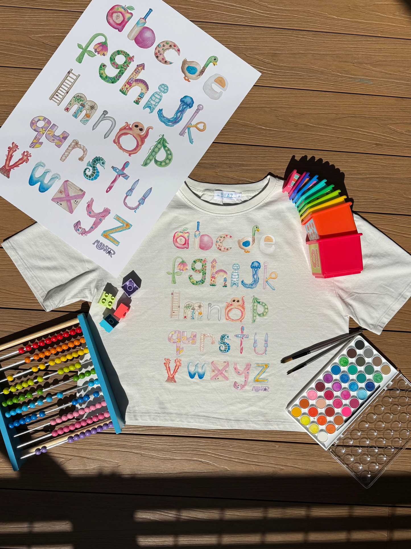 MADSTAR x Mr Boaz Phonics Tee (Limited Edition)