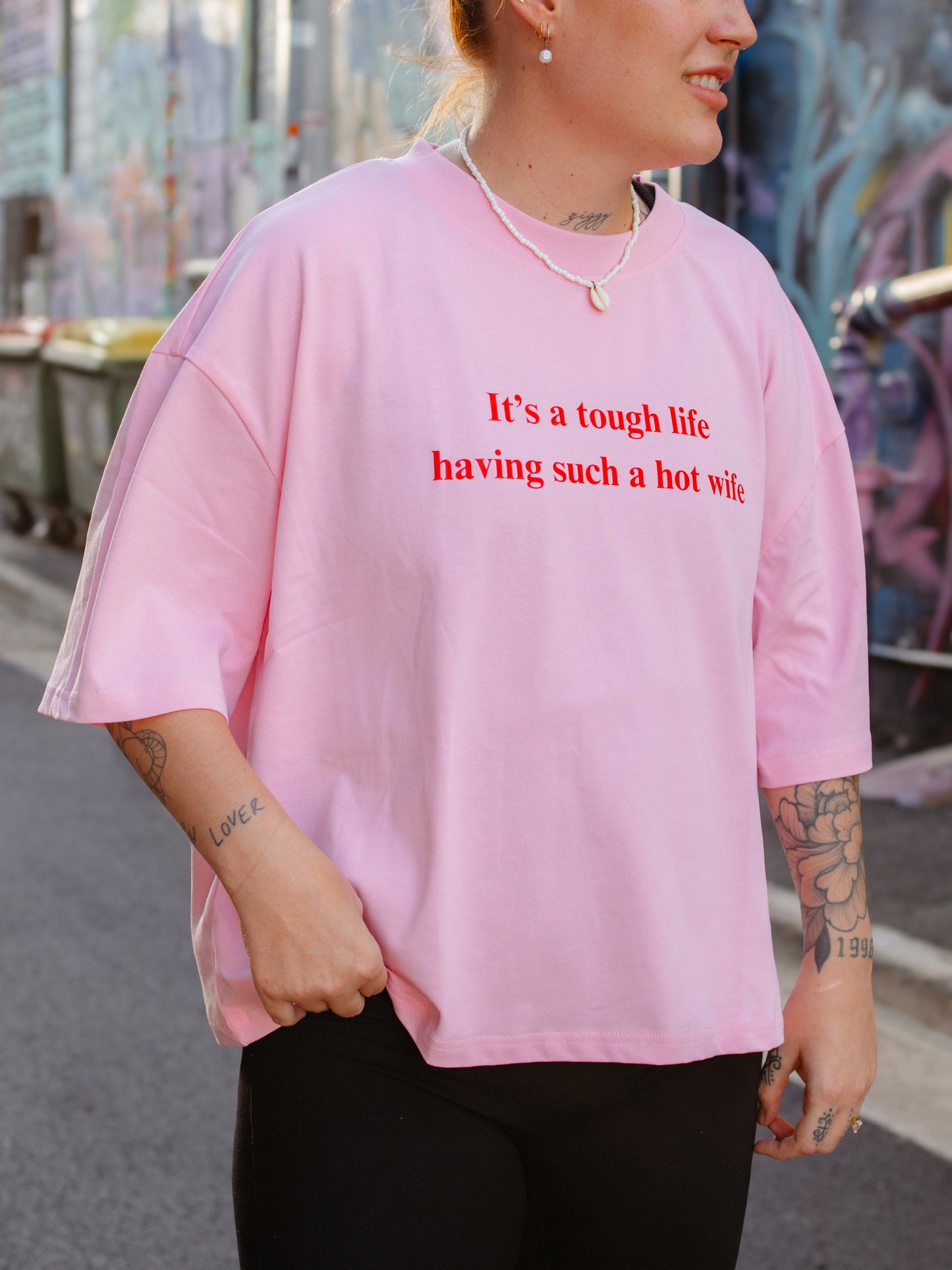 It's a tough life having such a hot wife (cropped)