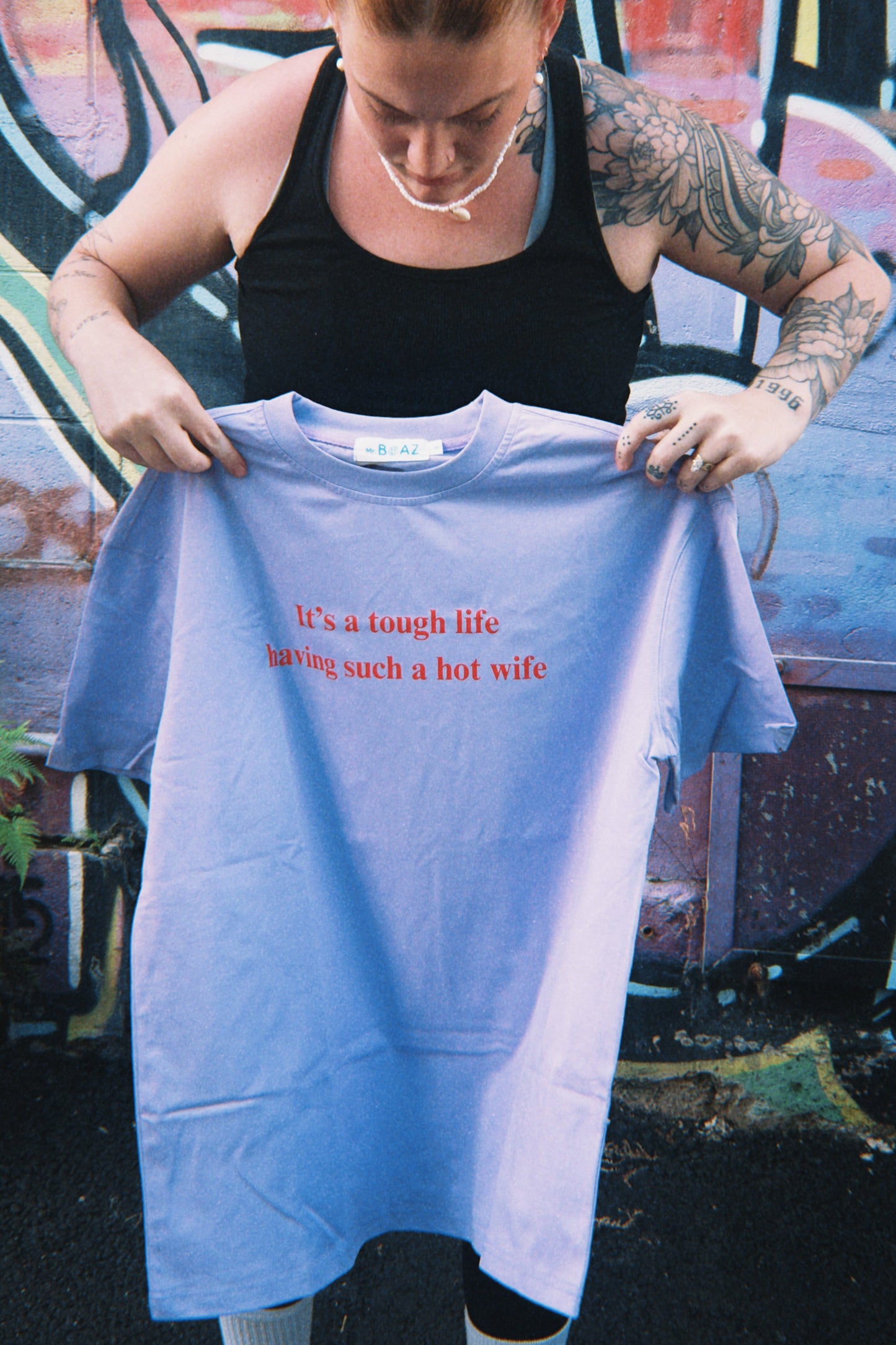 It's a tough life having such a hot wife (womens)